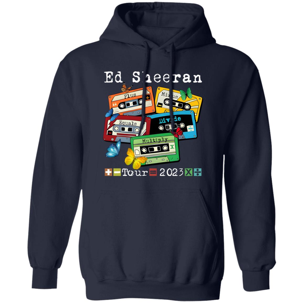 Ed Sheeran Cassettes 2023 World Tour Shirt