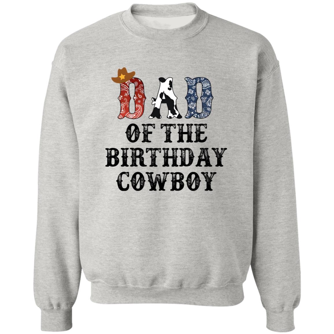 Dad Of The Birthday Cowboy Shirt