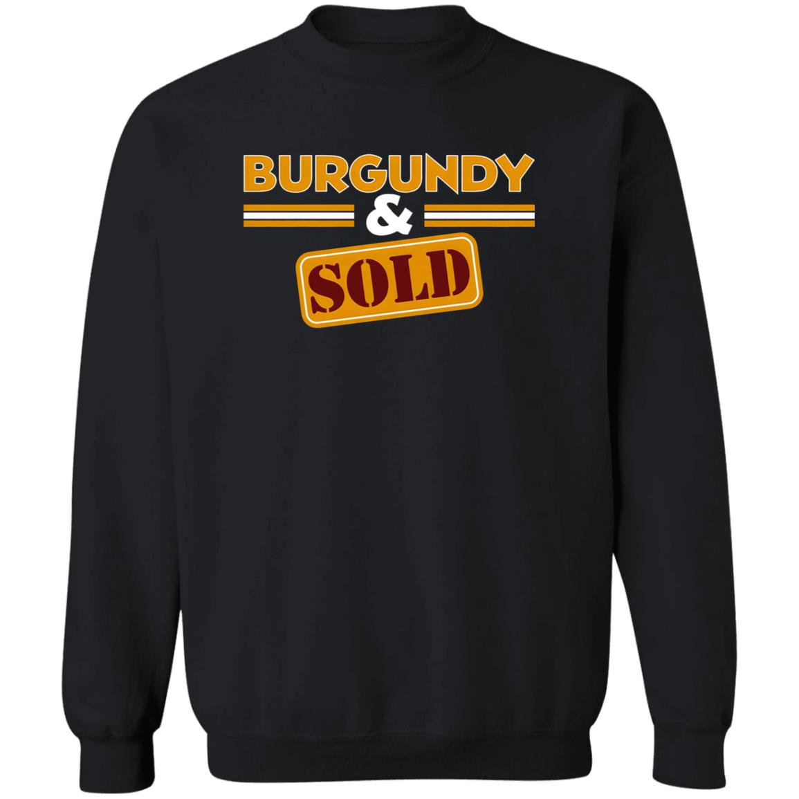 Burgundy And Sold Shirt