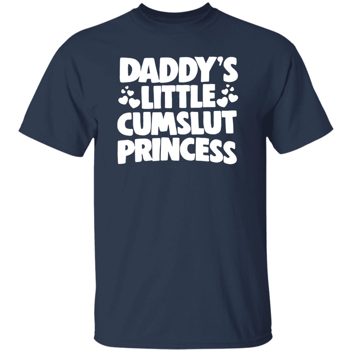 Daddy’s Little Cumslut Princess Shirt