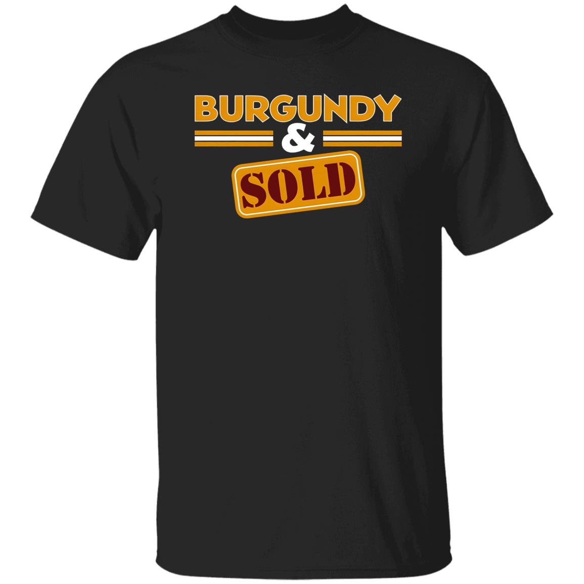Burgundy And Sold Shirt