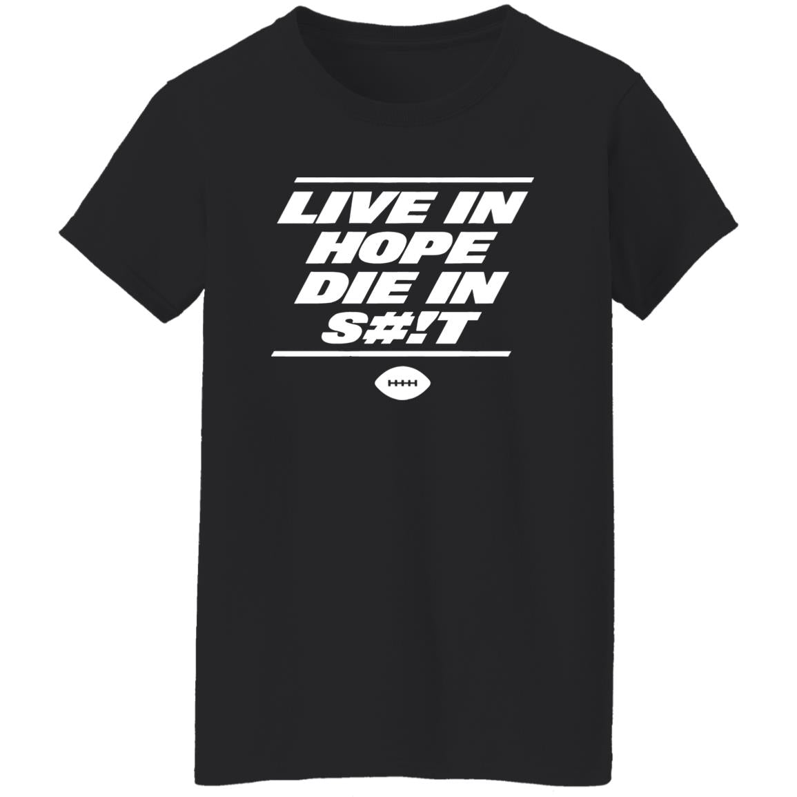 NY Mets Live In Hope Die In Shit Shirt