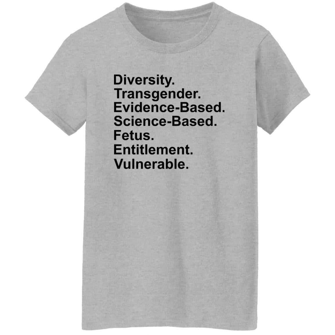 Diversity Transgender Evidence-Based Science-Based Shirt