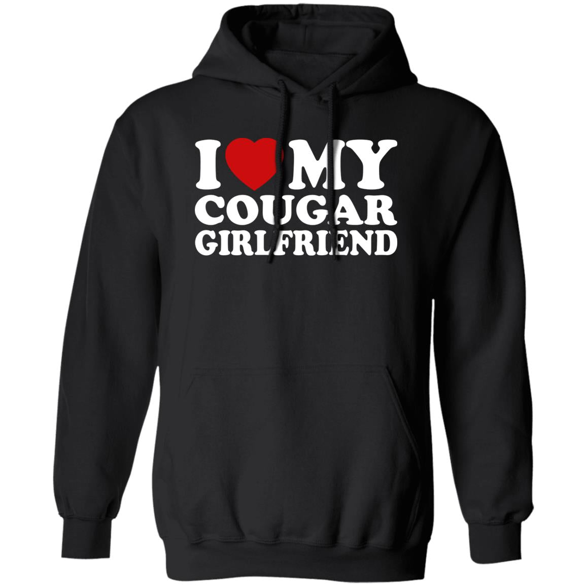 I Love My Cougar Girlfriend I Heart My Cougar Girlfriend Shirt - TeeDragons