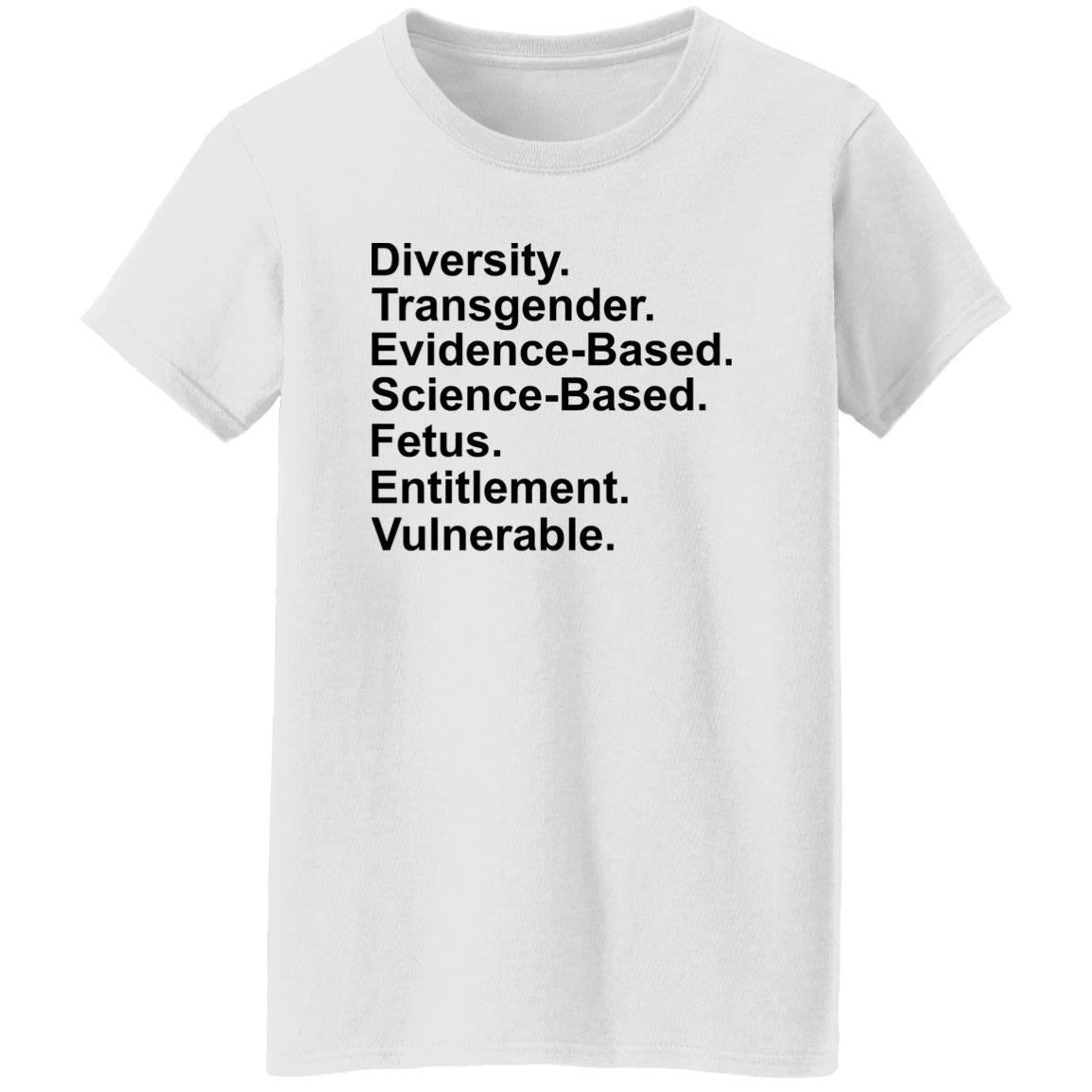 Diversity Transgender Evidence-Based Science-Based Shirt