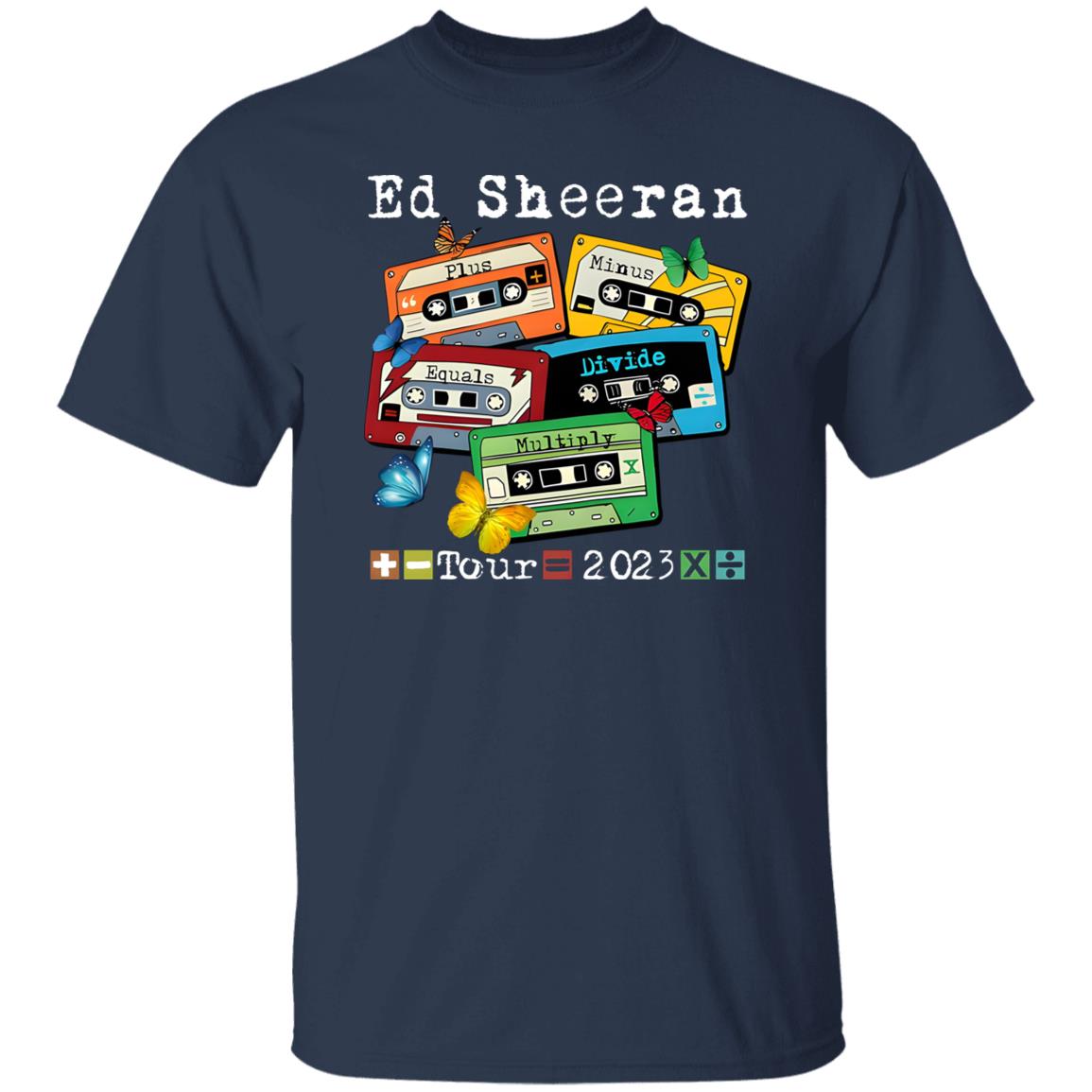 Ed Sheeran Cassettes 2023 World Tour Shirt