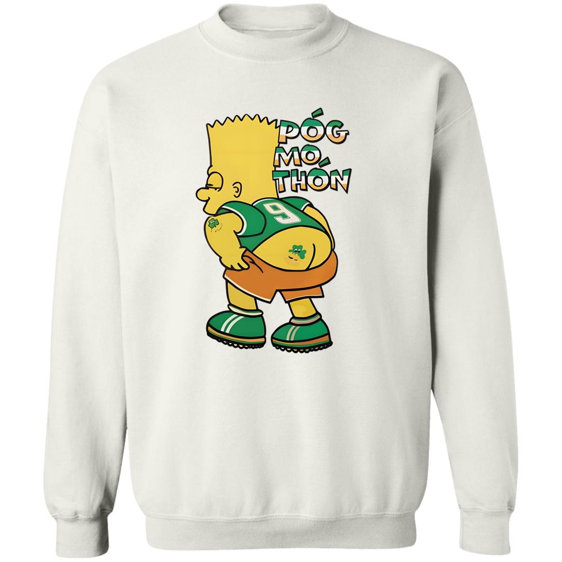 Bart Simpson Pog Mo Thon Shirt