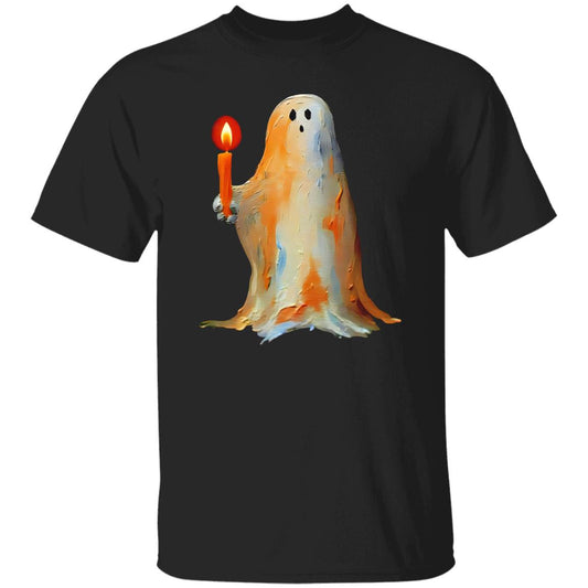 Ghost Holding A Candle Halloween Shirt