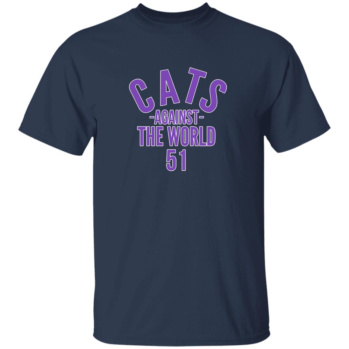 Cats Against The World 51 Shirt