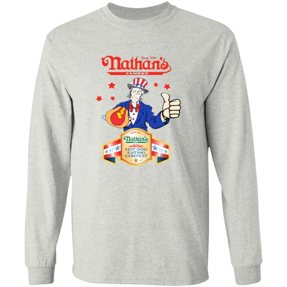 Nathan’s Hot Dog Joey Chestnut Shirt