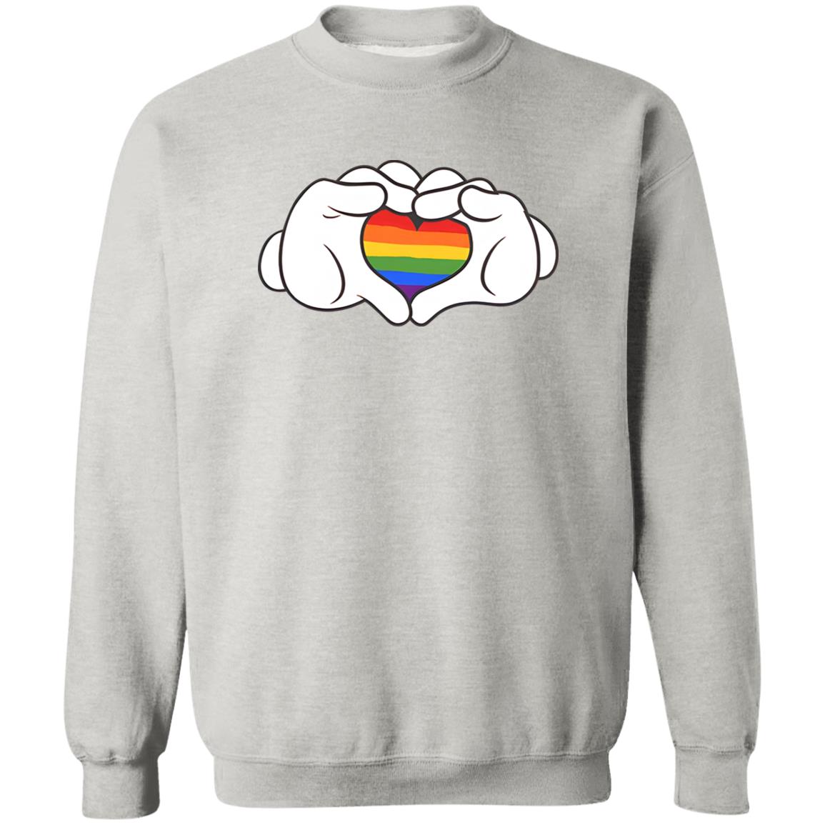 Mouse Hands Heart Pride Shirt