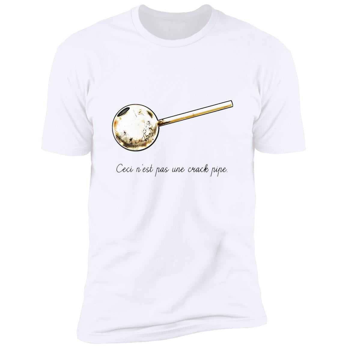 Ceci N'est Pas Une Crack Pipe Shirt