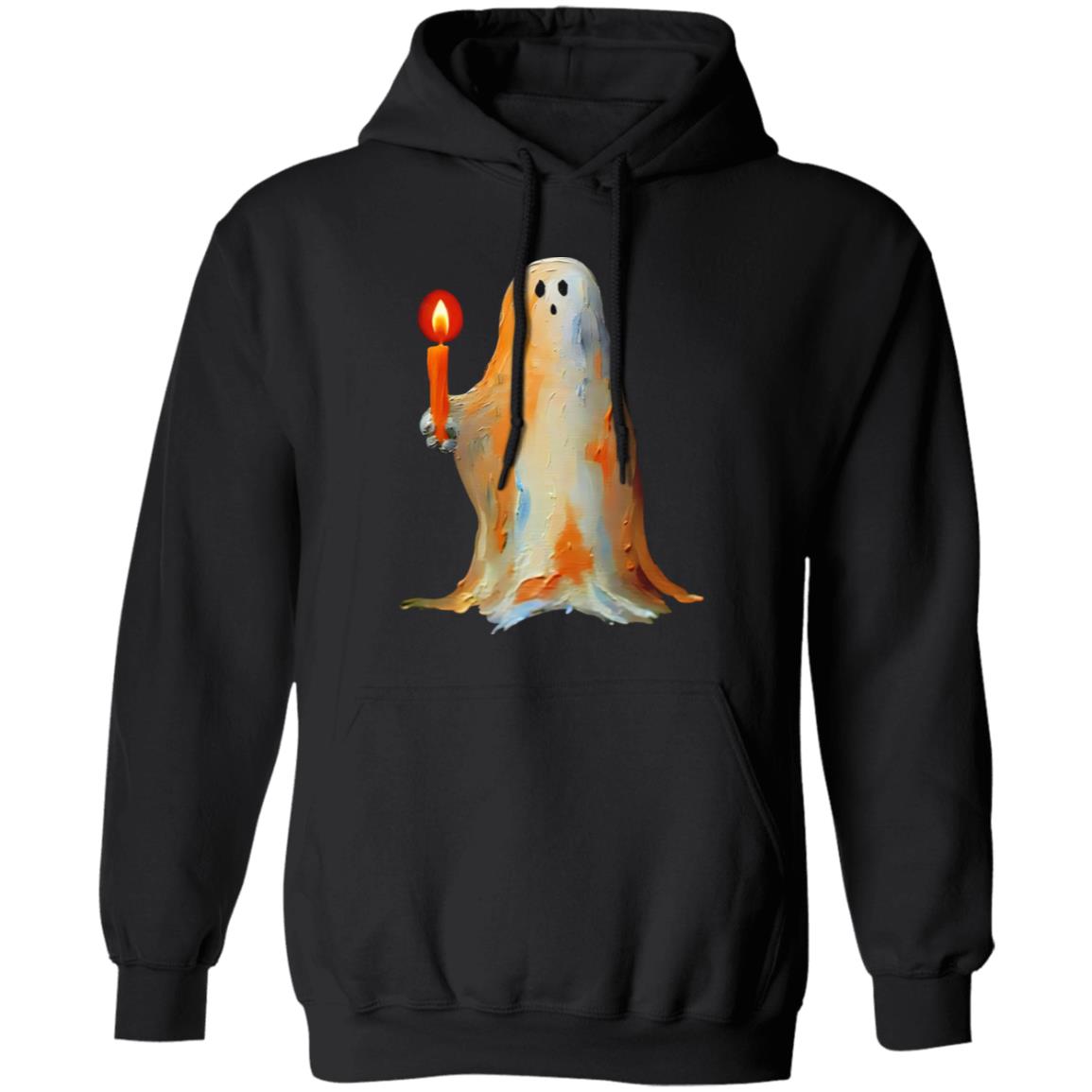 Ghost Holding A Candle Halloween Shirt