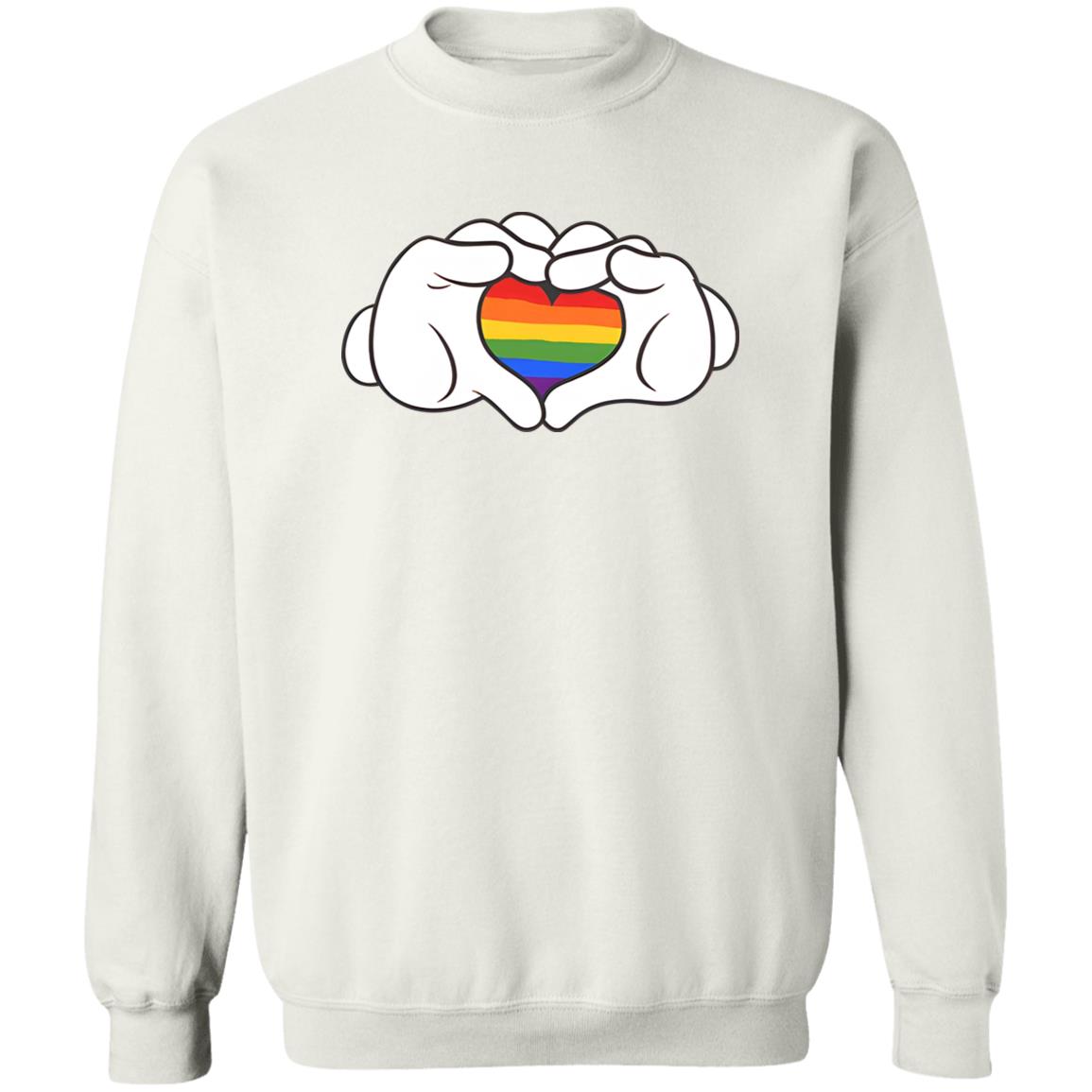 Mouse Hands Heart Pride Shirt