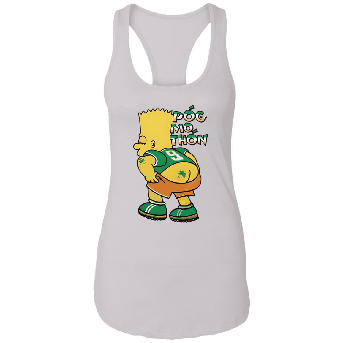 Bart Simpson Pog Mo Thon Shirt