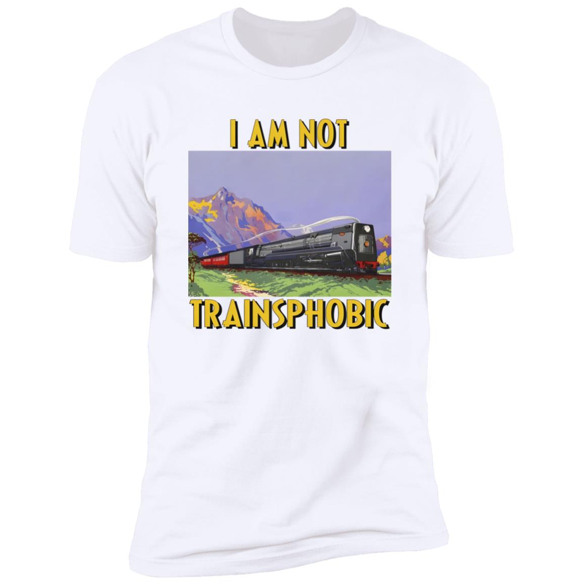 I Am Not Trainsphobic Shirt