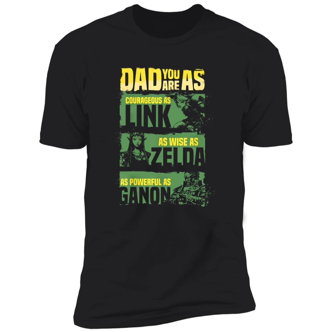 Zelda Dad – Dad You Are As Courageous As Link Shirt