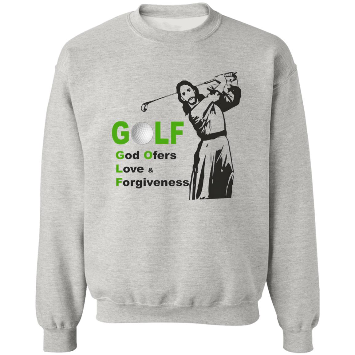 Jesus Golf God Offer Love And Forgiveness Shirt