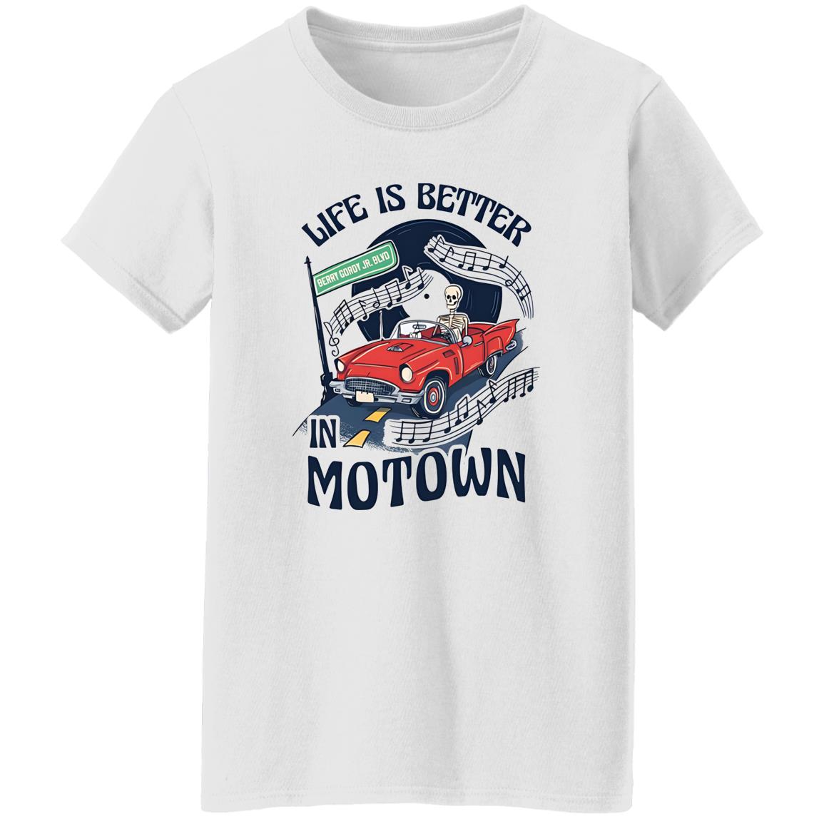 Life Is Better Motown Shirt