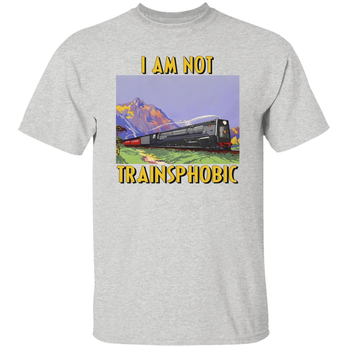 I Am Not Trainsphobic Shirt
