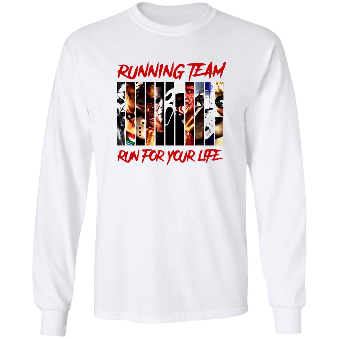 Halloween Running Team Run For Your Life Shirt - TeeDragons
