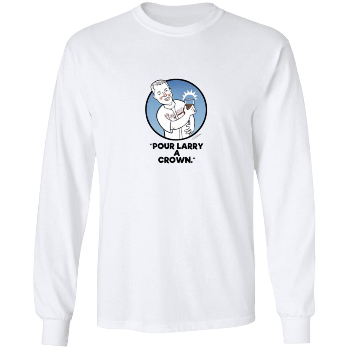 Chipper Jones Pour Larry A Crown Shirt