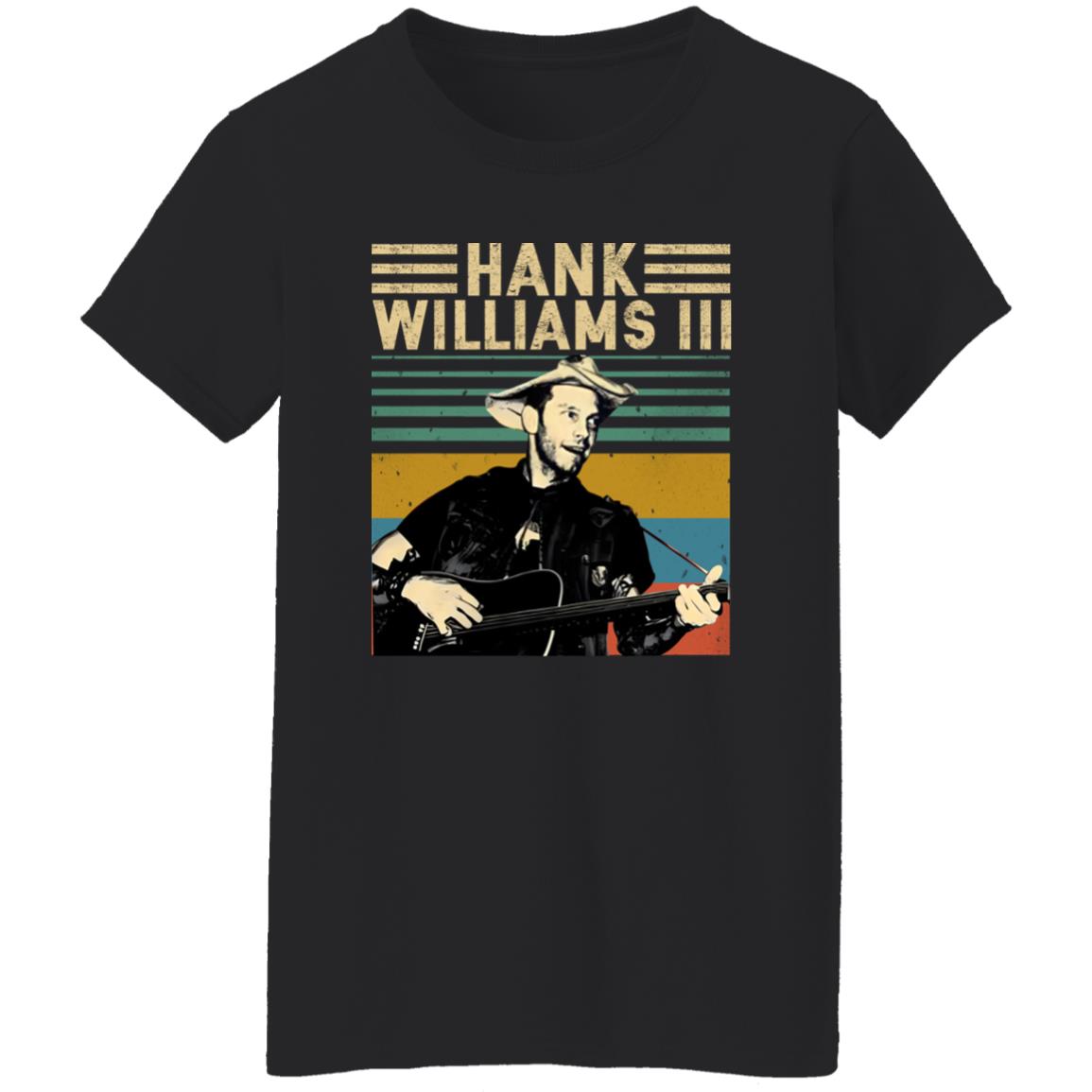 Hank Williams III American Musician Retro Vintage Shirt - TeeDragons