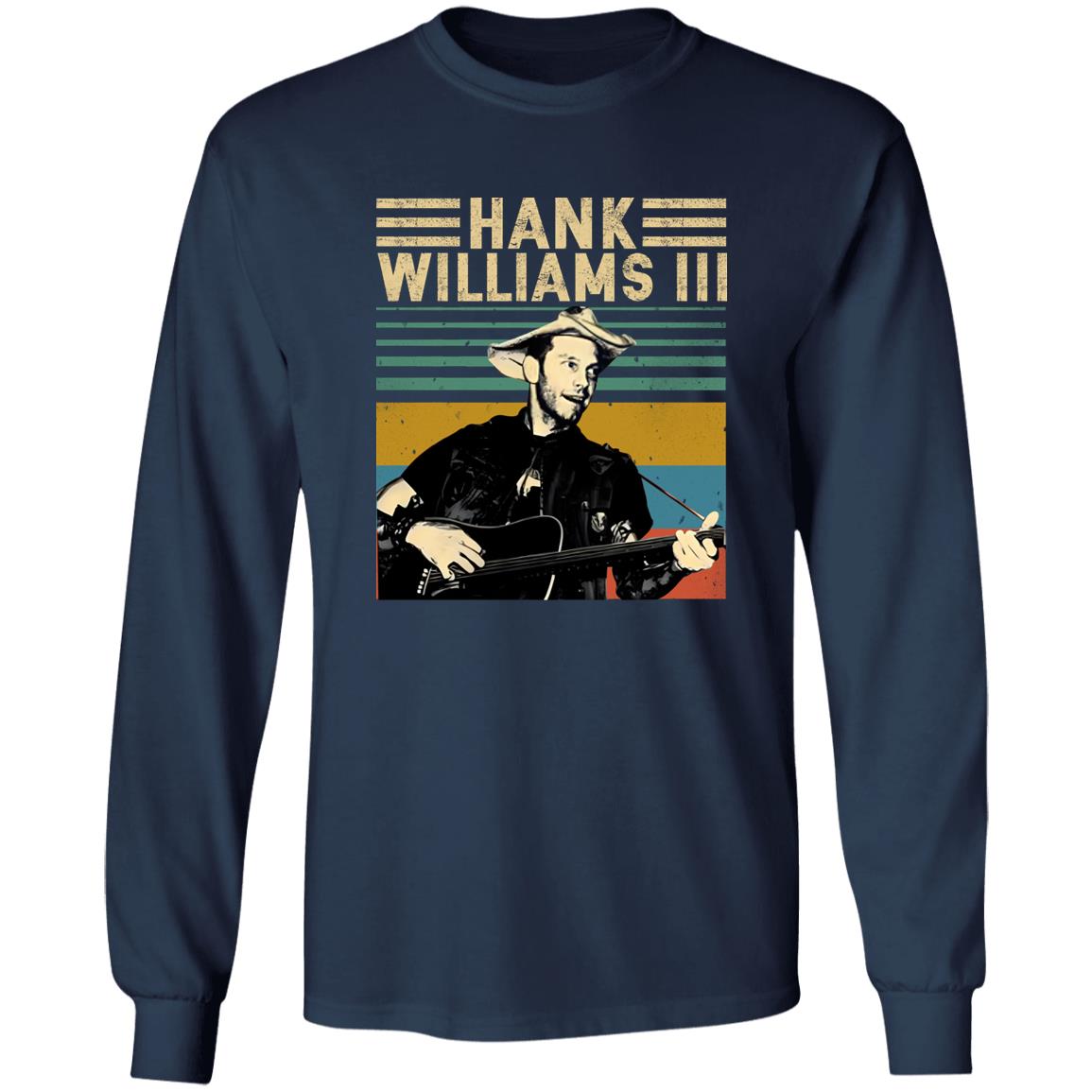 Hank Williams III American Musician Retro Vintage Shirt - TeeDragons