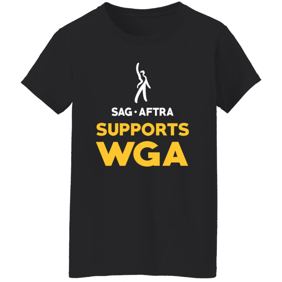 Sag Aftra Supports Wga Shirt - TeeDragons