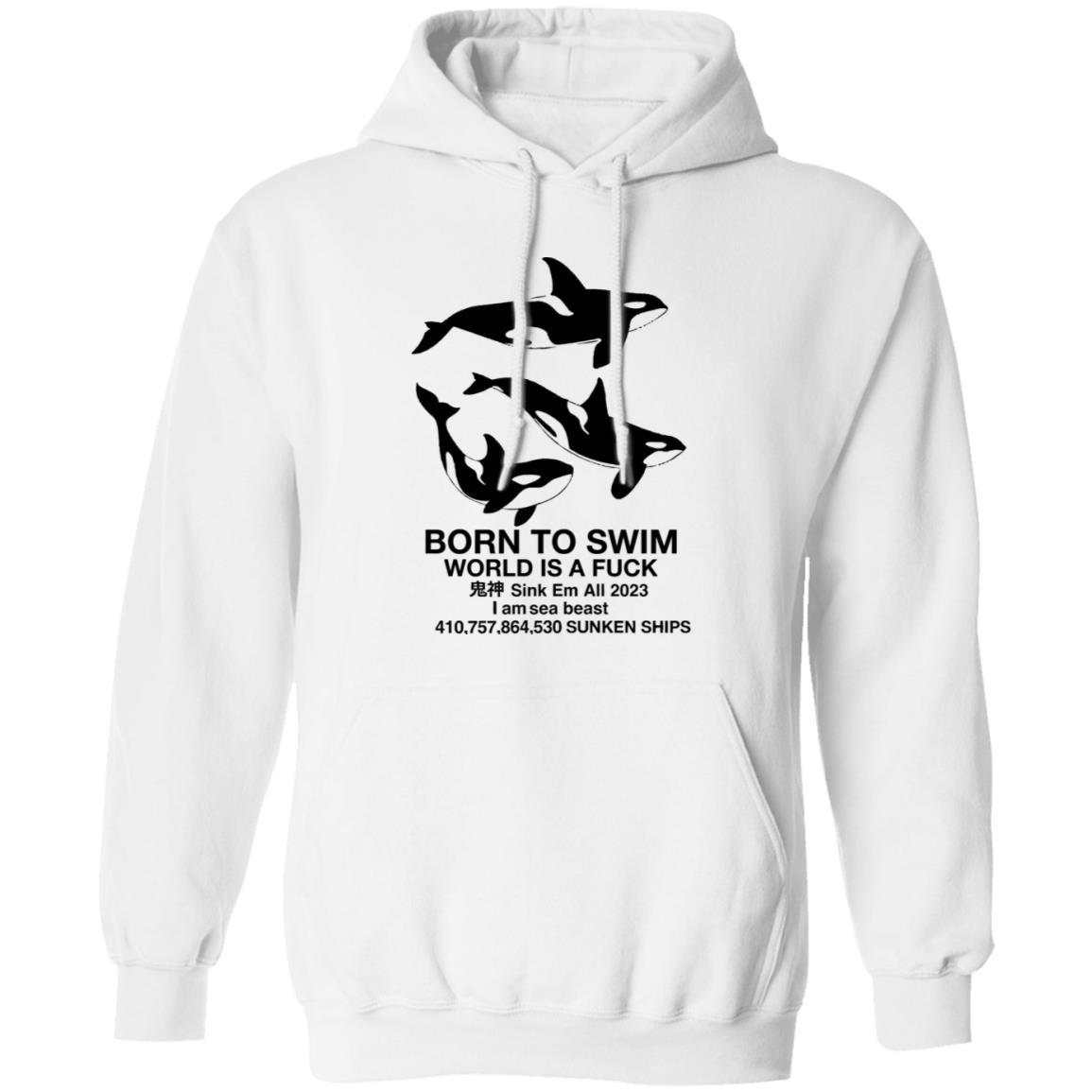 Born To Swim World Is Fuck Shirt
