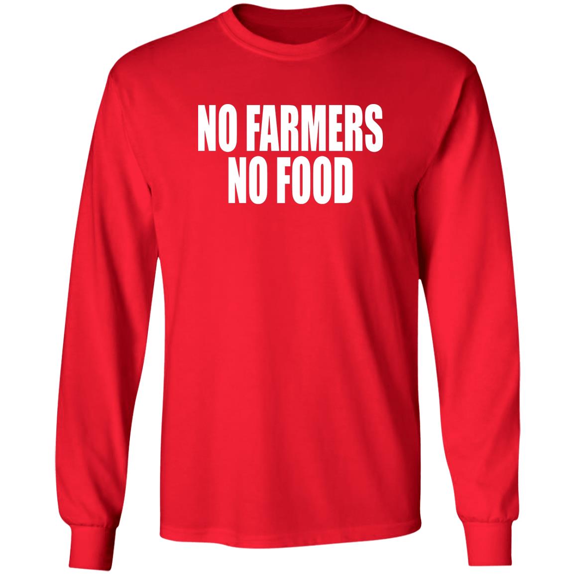 No Farmers No Food Shirt