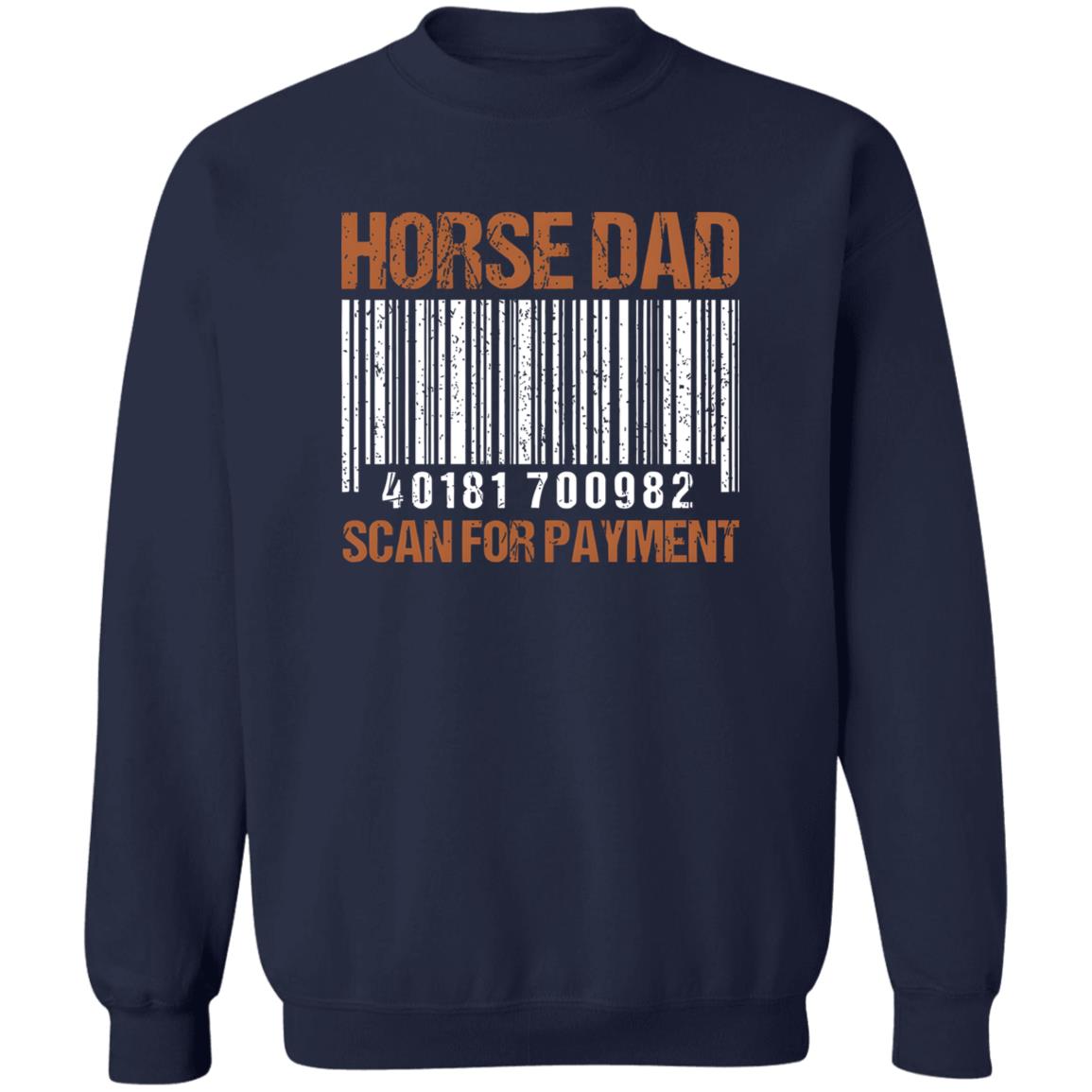 Horse Dad Scan For Payment Shirt