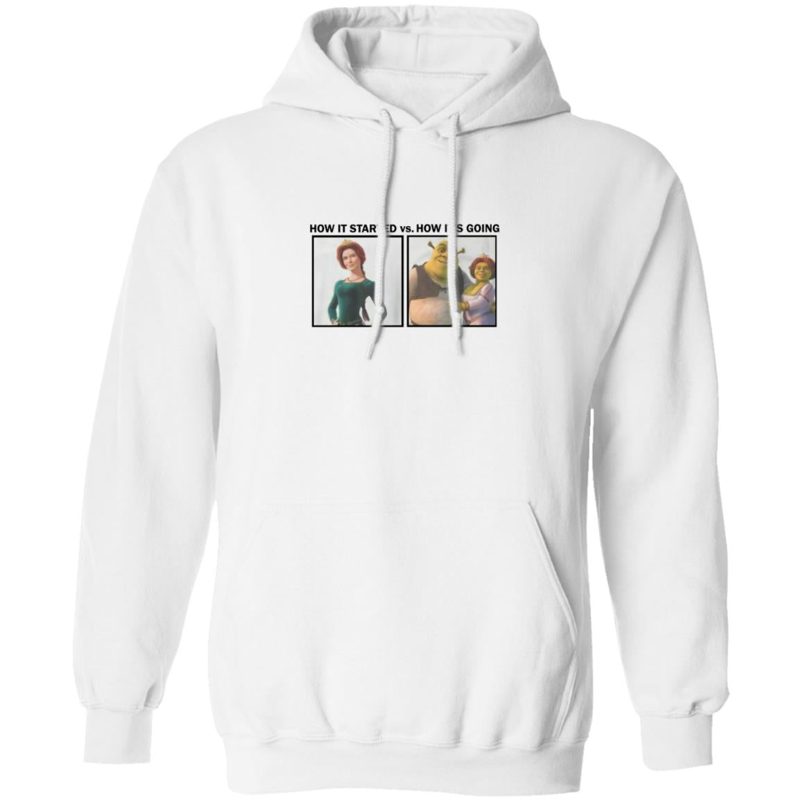 Shrek How It Started Vs How It’s Going Shirt