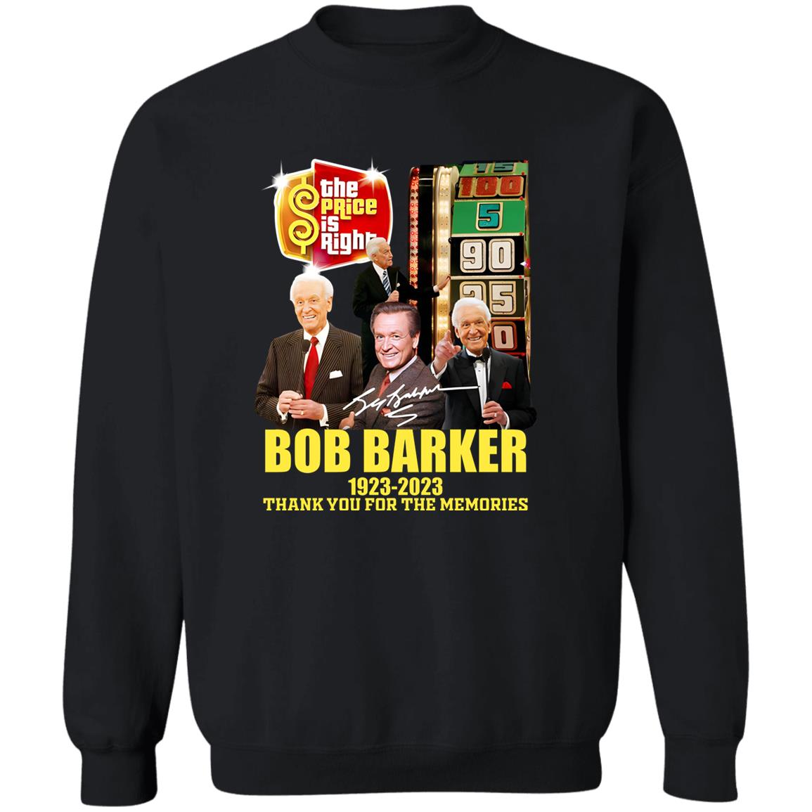 Bob Barker 1923-2023 Thanks For The Memories Shirt - TeeDragons