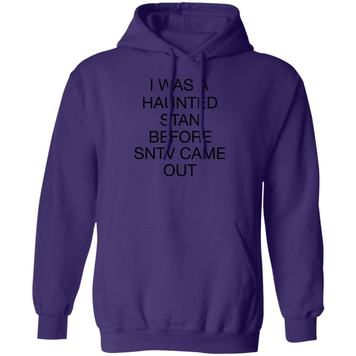 I Was A Haunted Stan Before SNTV Came Out Shirt