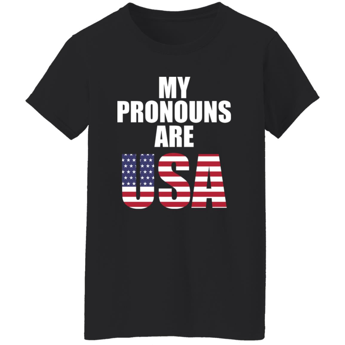 My Pronouns Are USA Shirt - TeeDragons