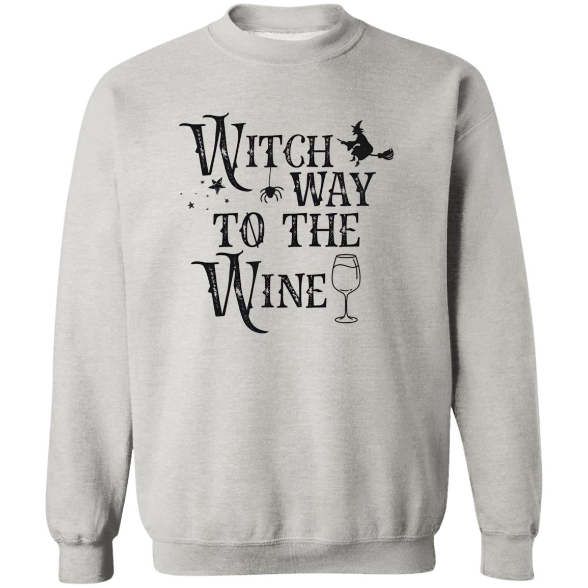 Witch Way To The Wine Shirt - TeeDragons