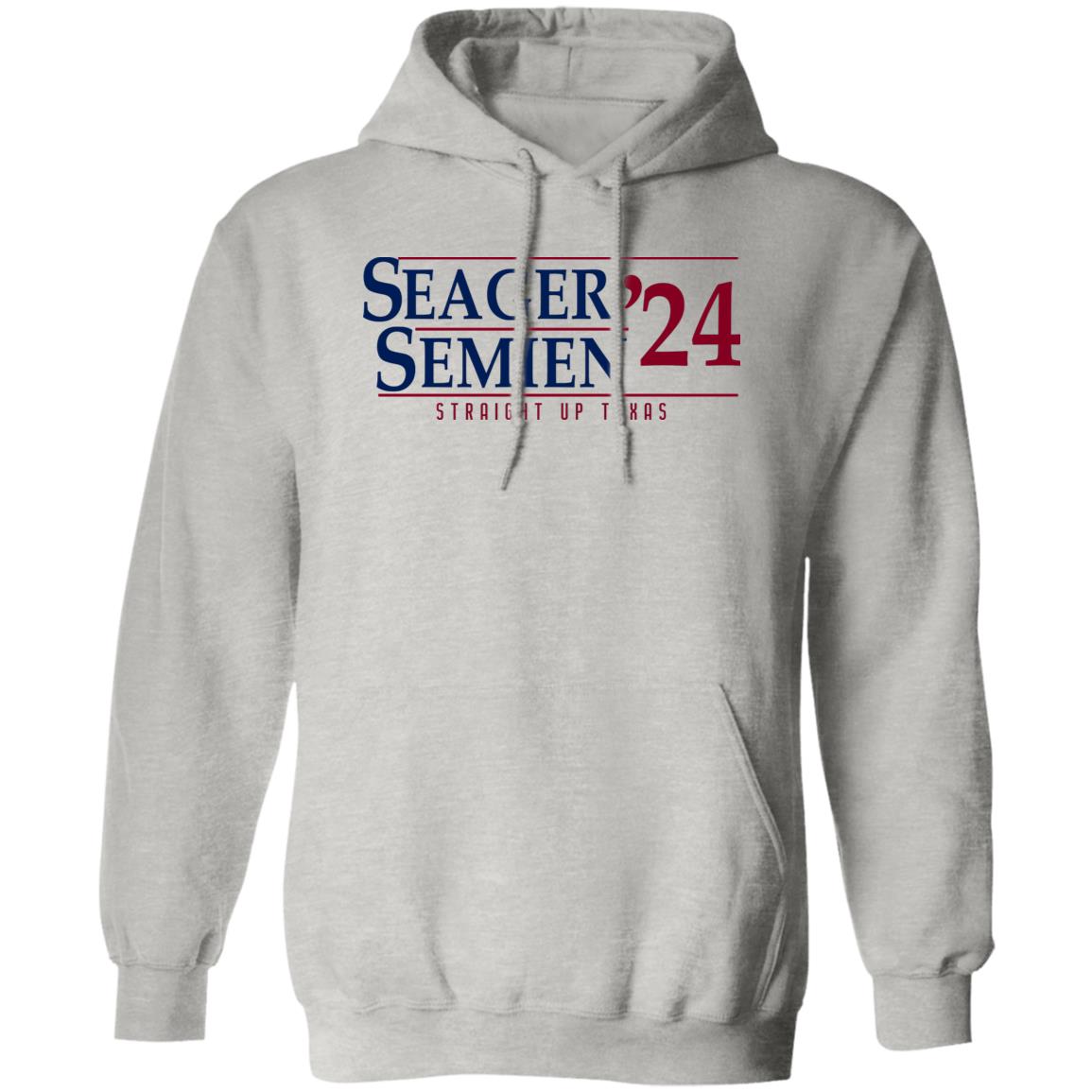 Seager Semien 24 Straight Up Texas Shirt
