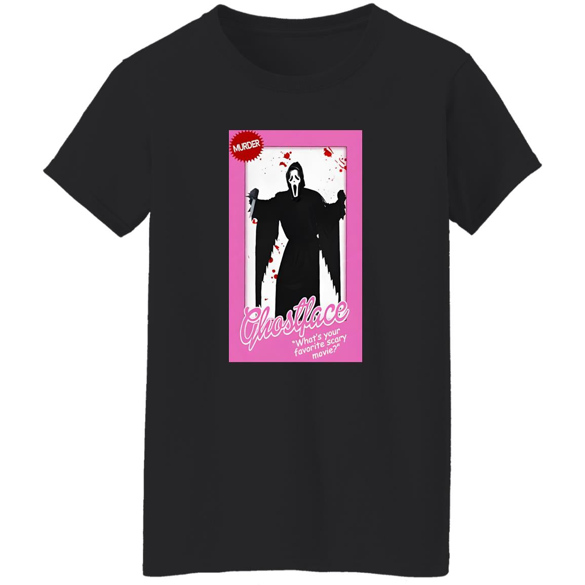Barbie Ghostface What’s Your Favorite Scary Movie Shirt