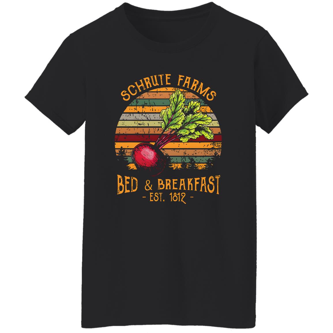 Schrute Farms Bed And Breakfast Est 1812 Vintage Shirt