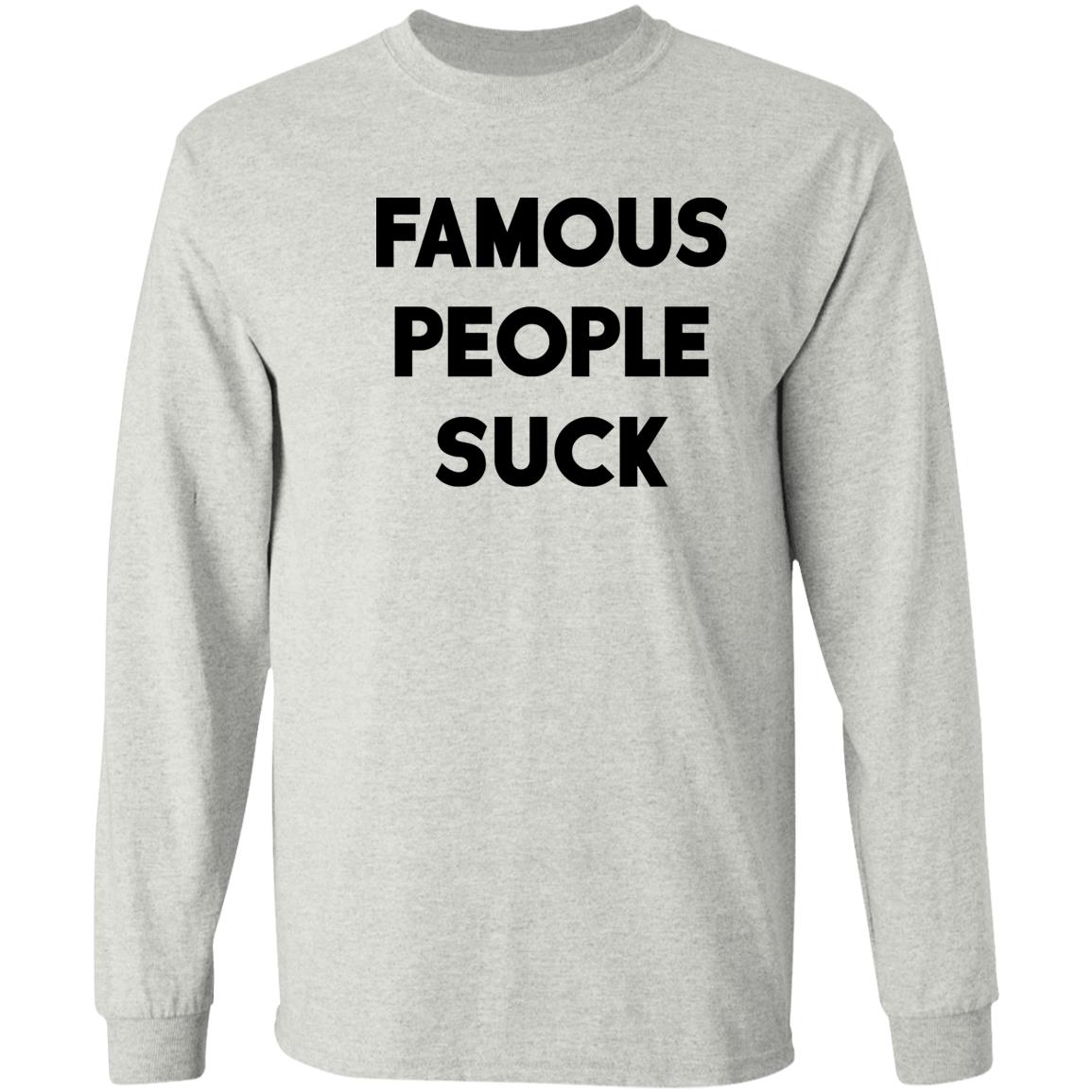 Travis Barker Famous People Suck Shirt