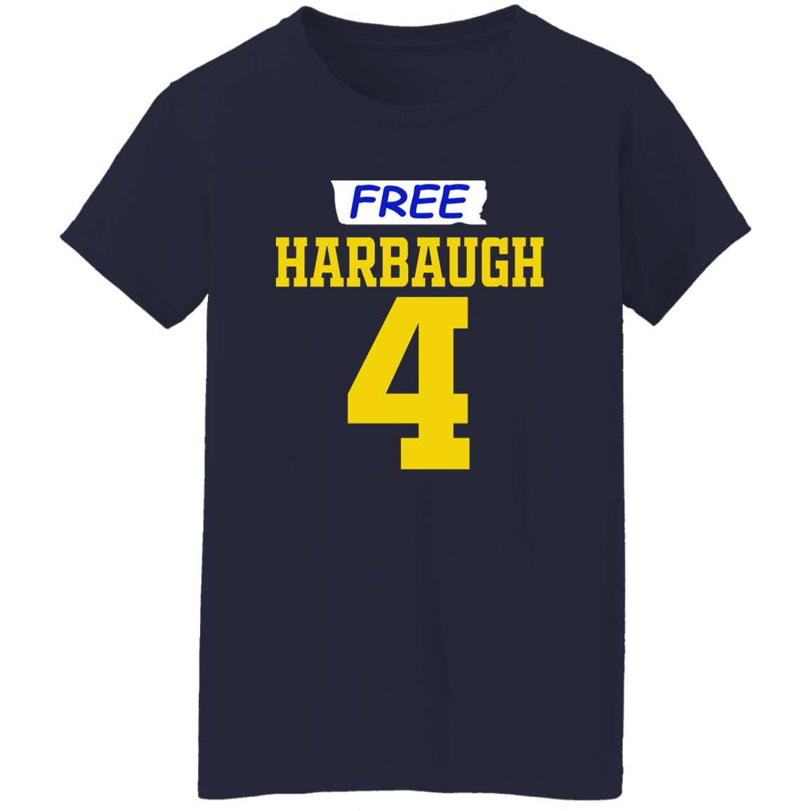 J.J. McCarthy Free Harbaugh 4 Shirt