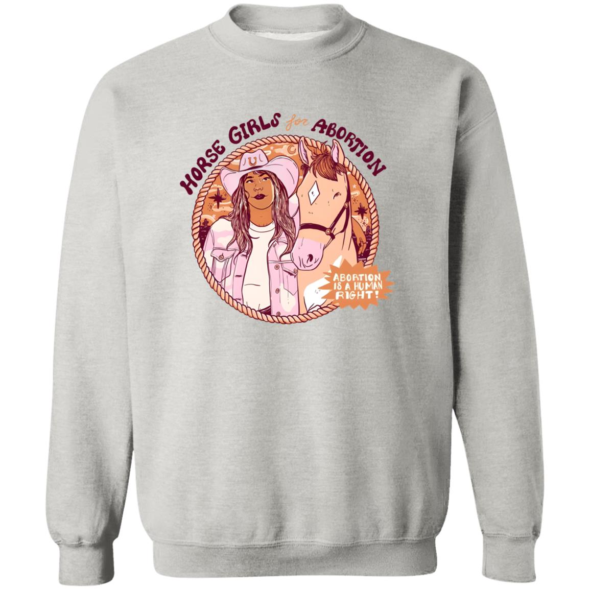 Horse Girls For Abortion Abortion Is A Human Right Shirt