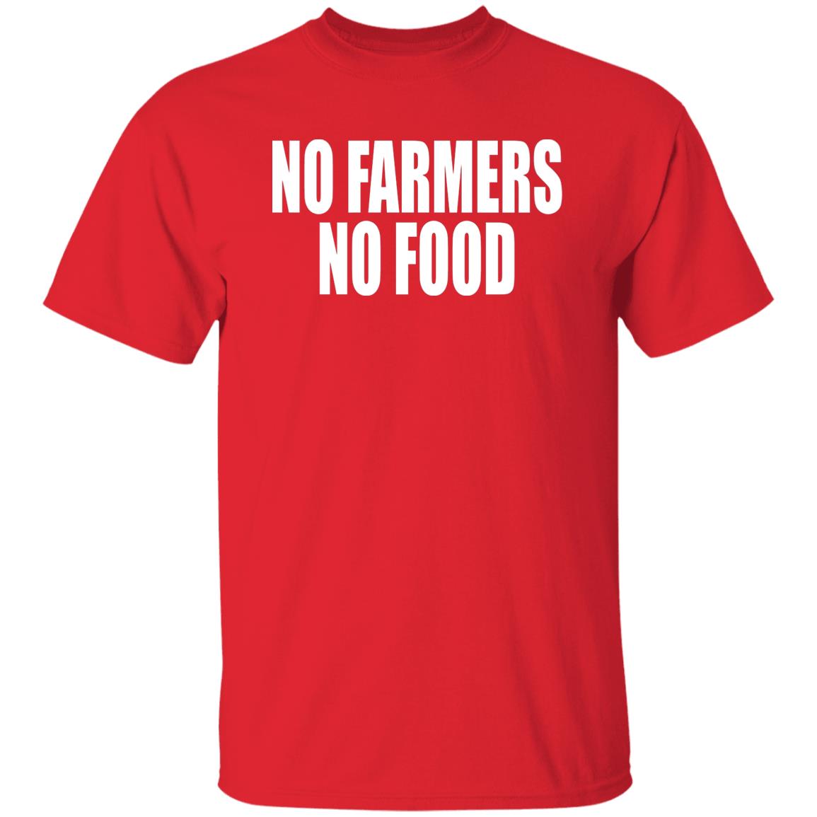 No Farmers No Food Shirt