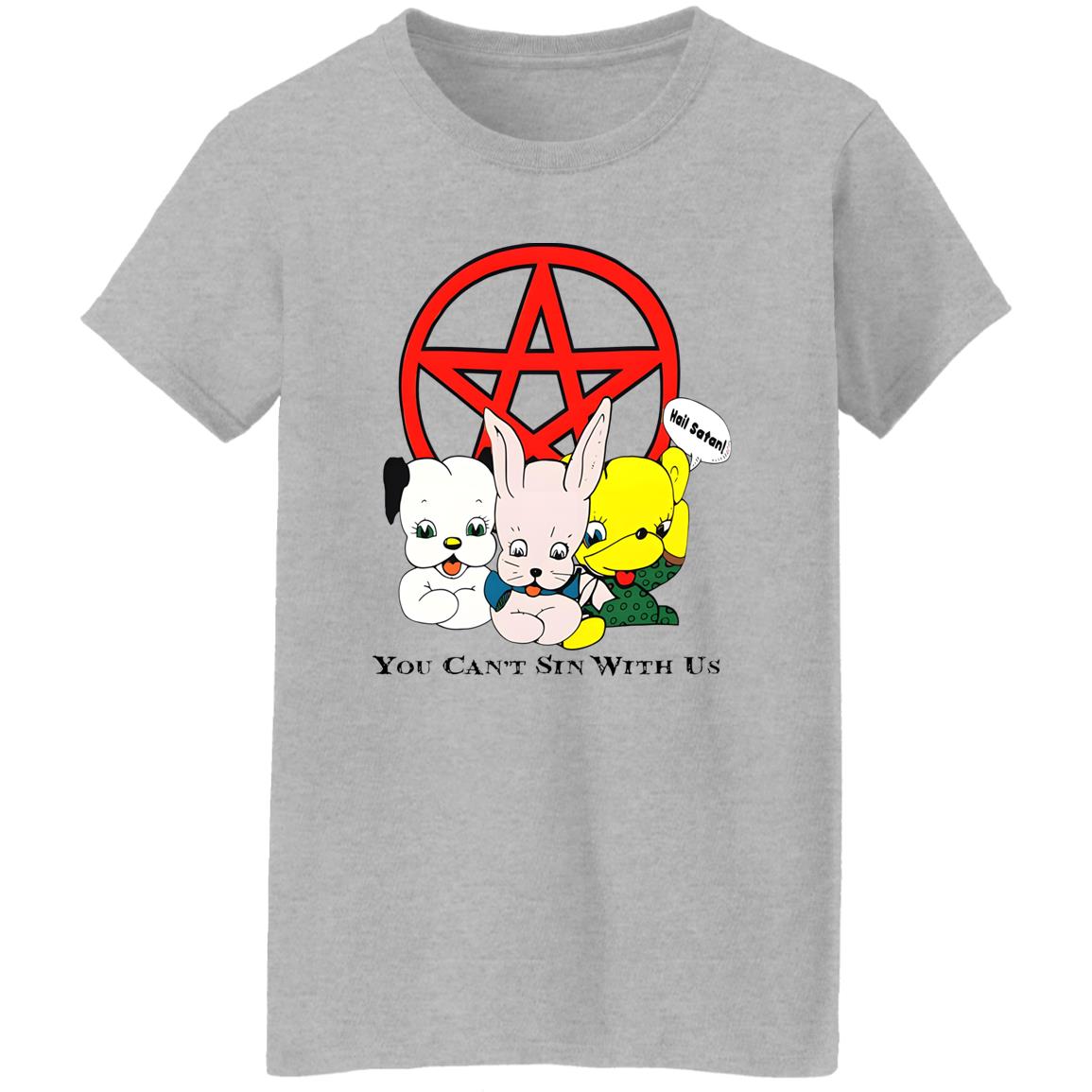Hail Satan You Can’t Sin With Us Shirt