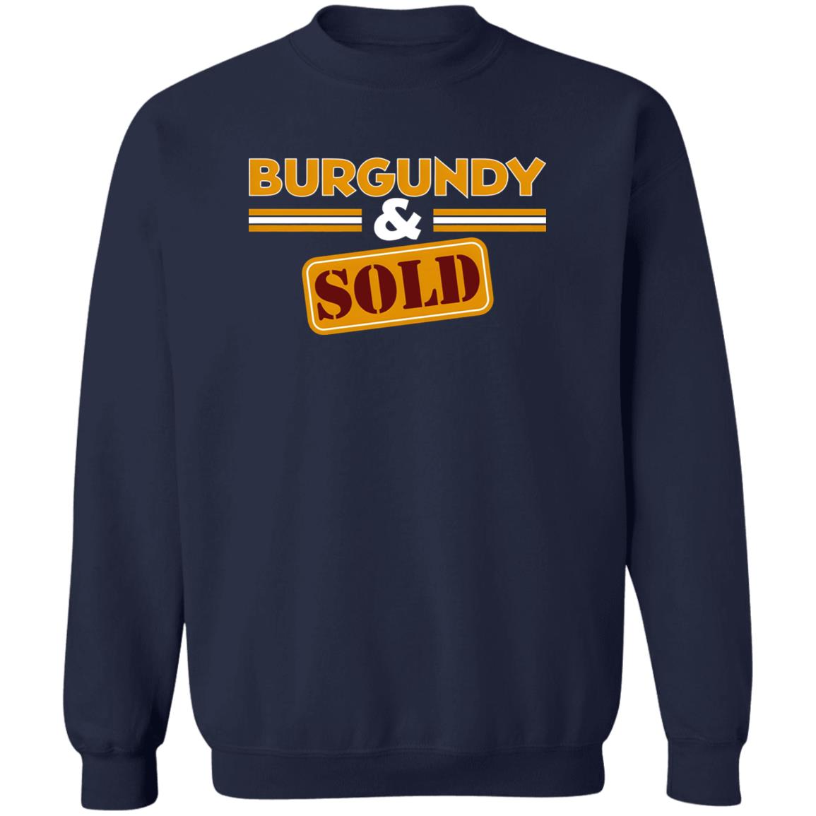 Burgundy And Sold Shirt