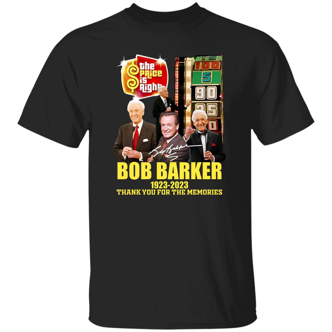 Bob Barker 1923-2023 Thanks For The Memories Shirt - TeeDragons