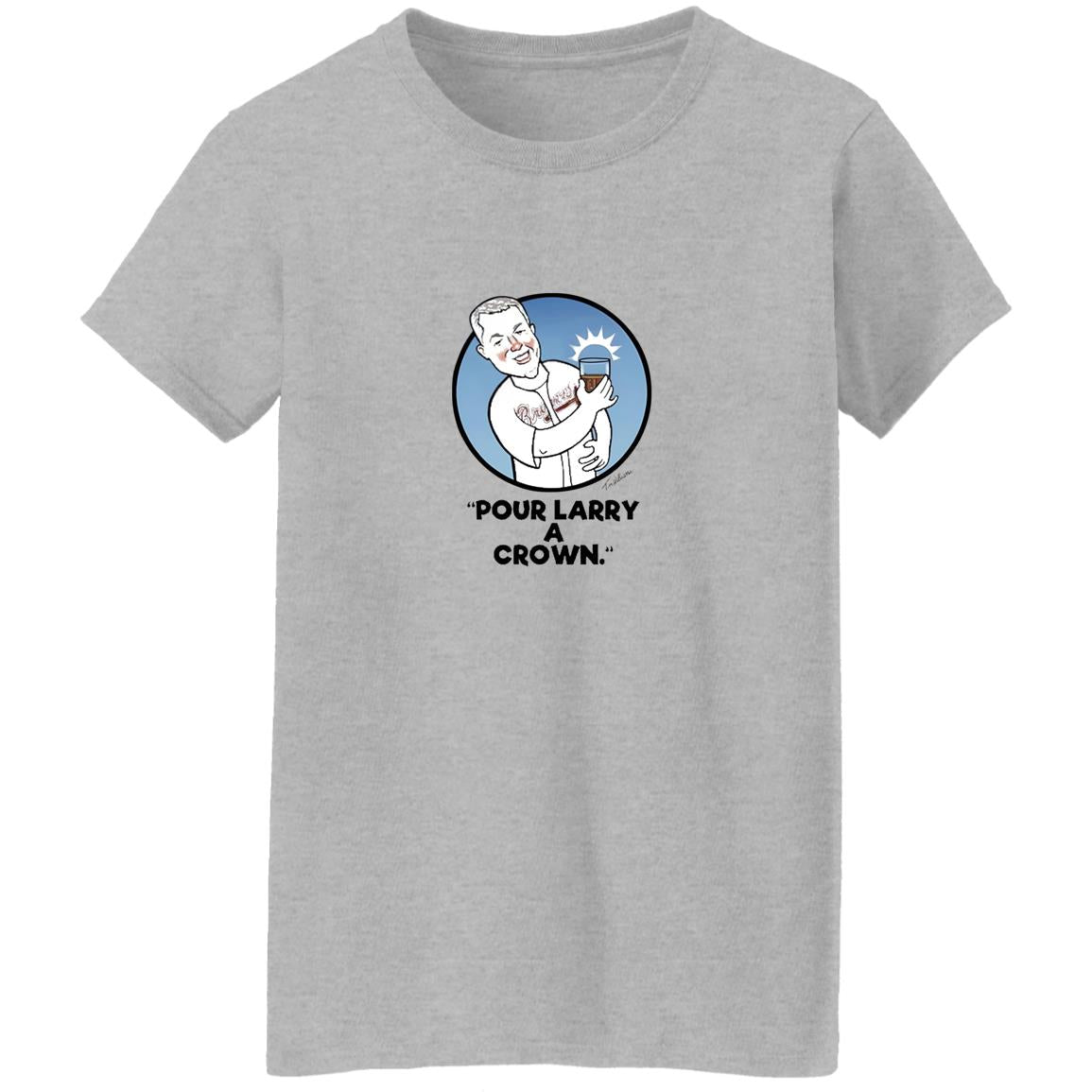 Chipper Jones Pour Larry A Crown Shirt