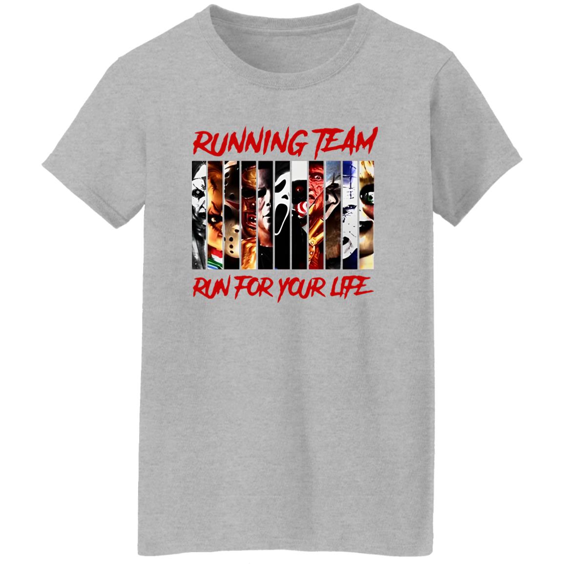 Halloween Running Team Run For Your Life Shirt - TeeDragons