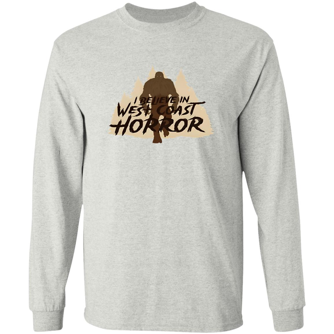 Bigfoot I Believe In West Coast Horror Shirt - TeeDragons